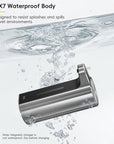 EKO Aroma Pro 13.5 fl oz Touchless Automatic Liquid Soap Dispenser-Stainless Steel – IPX7 Waterproof Body