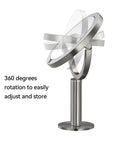 iMira Pro 8" 1X/5X Double Sided Sensor Mirror - Stainless Steel – 360 degrees
rotation to easily adjust and store