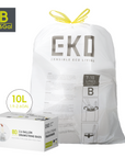 Code B - 2.6 Gallon Easy-Dispense Roll Trash Bag - 80 Count (7-10L)