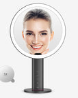 EKO iMira Ultra Clear 8" Sensor Mirror - Dark Gray 1X/5X – Clear 5x
