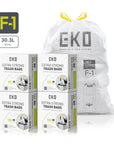 Code F-1 Slim - 8 Gallon Garbage Bags - 400 Count (30.3L)
