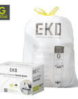 Code G - 21 Gallon Easy-Dispense Roll Trash Bag - 60 Count (80L)