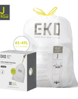 Code J - 12.9 Gallon (45-49L) Easy-Dispense Roll Trash Bag - 110 Count