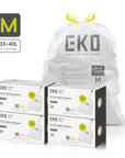 Code M -10.6 Gallon Easy-Dispense Roll Trash Bag - 240 Count