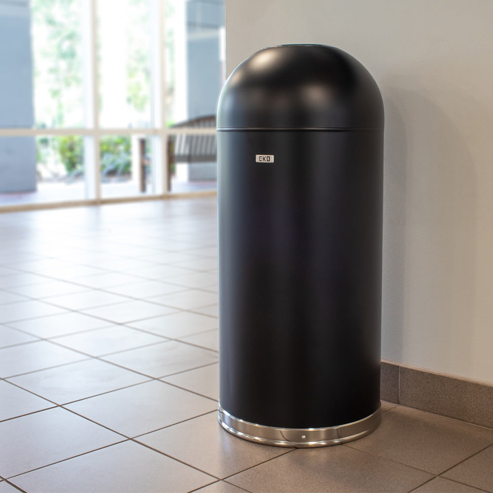 Earth-Tone Panel Commercial Trash Cans WR-22 - - Barco Products