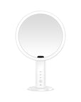 EKO iMira Ultra Clear 8" Stainless Steel Sensor Mirror - White 5X/10X – Front