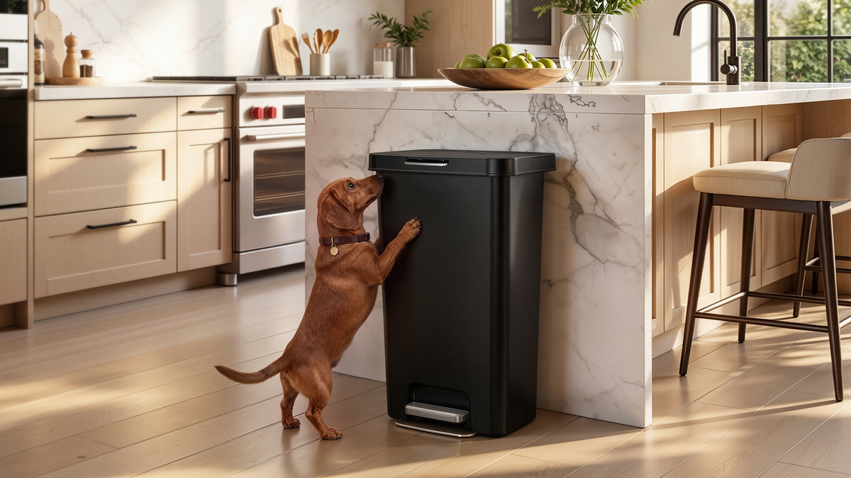 Best Trash Cans for Kitchen Islands and Cabinets