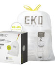 Code Z - 12.5 Gallon  Easy-Dispense Roll Trash Bag - 110 Count (40-60L)