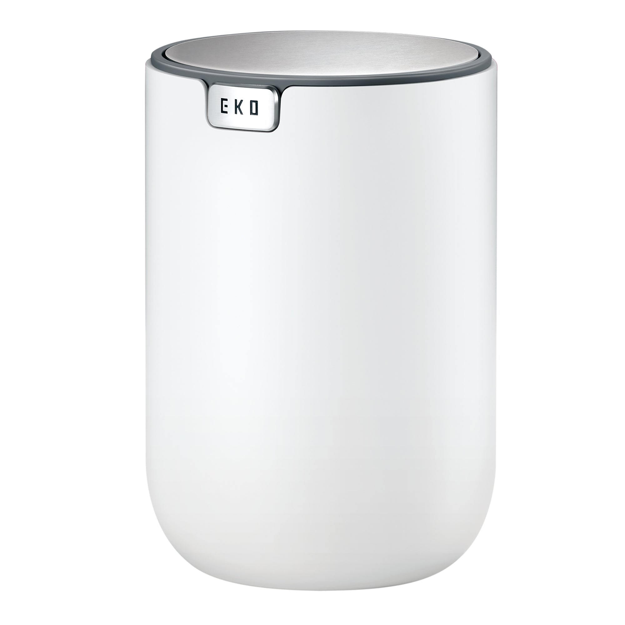 Fandy Table Bin with Swing-Top Lid - White 1.5L / 0.4 Gal