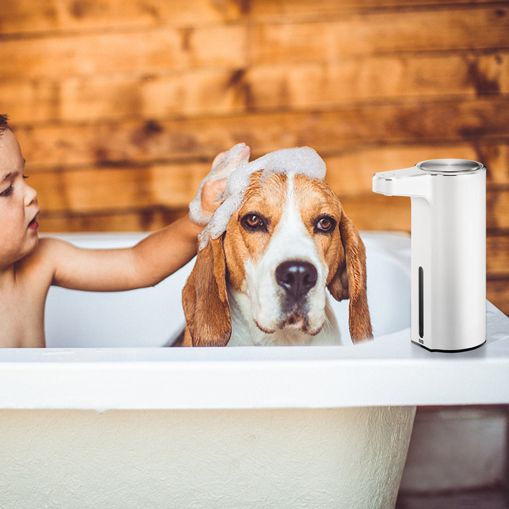 EKO Aroma Smart Liquid Soap Dispenser - White – Safe for Kids and Pets