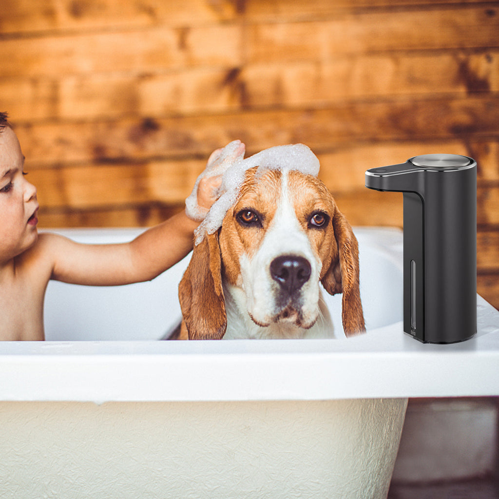 EKO Aroma Smart Liquid Soap Dispenser - Dark Gray – Safe for Kids & Pets