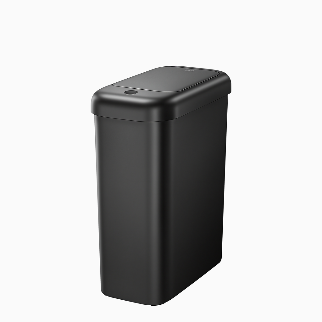 Morandi Slim Bathroom Trash Can, 10 L
