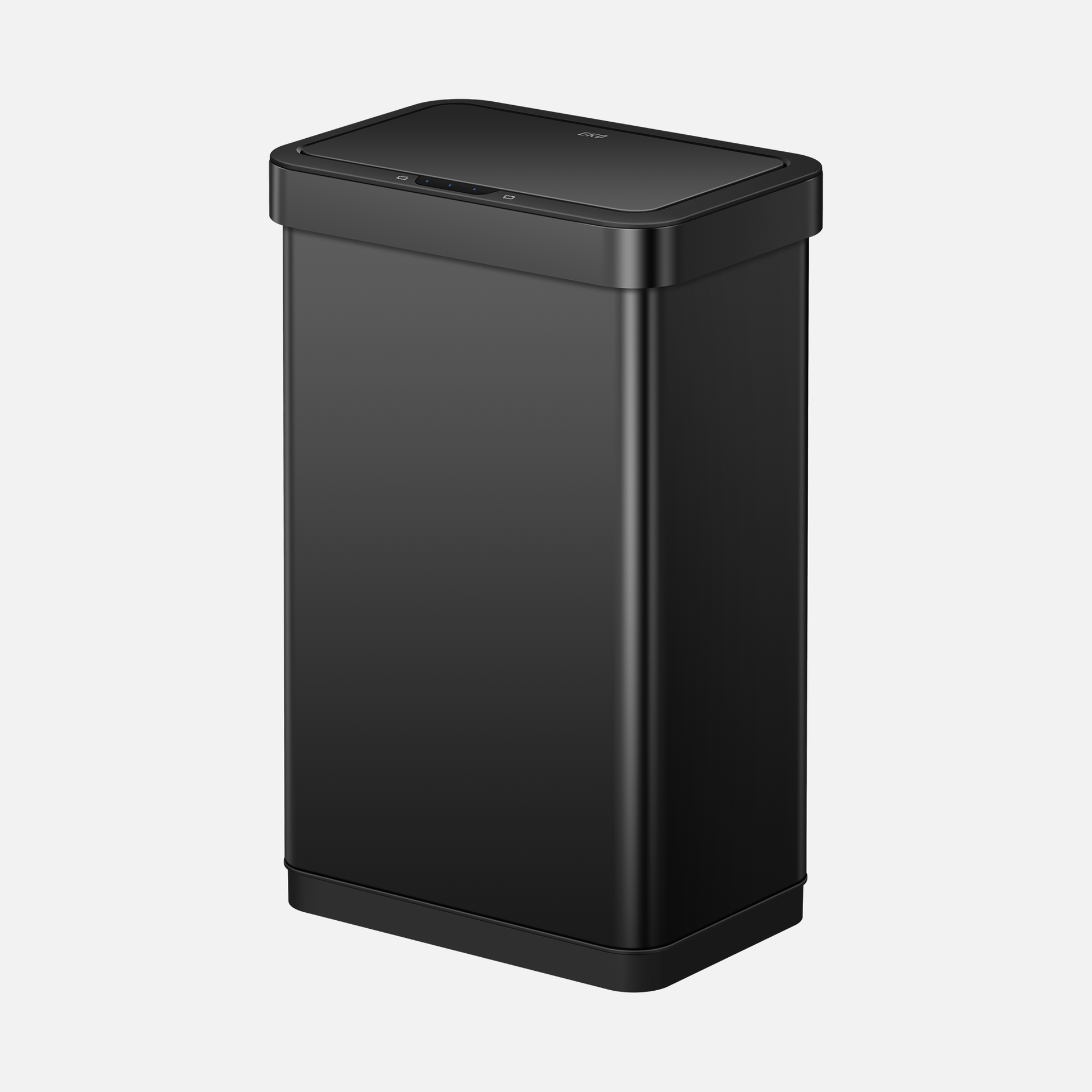 eko　0710 EcoNova 50 Liter / 13 Gallon Motion Sensor Trash Can - Matte Black