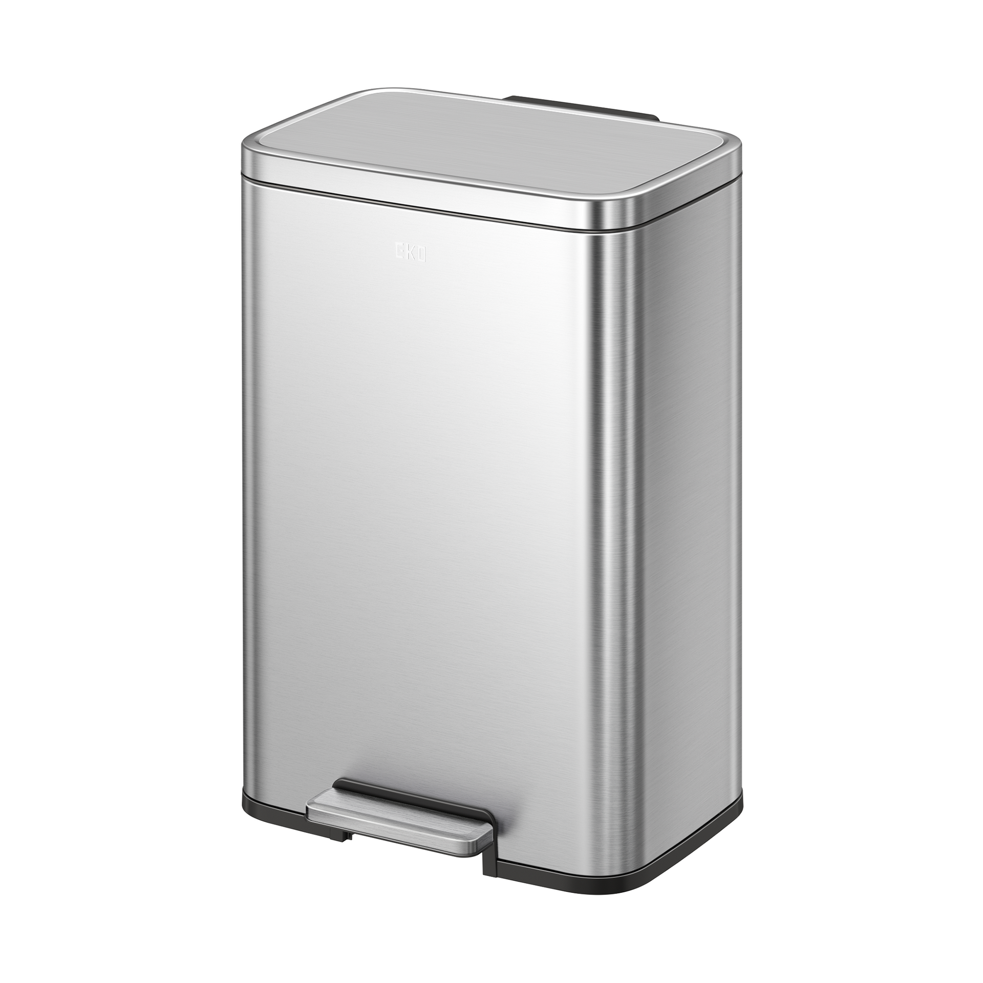 Madison Step Can with Liner – 13.2 Gal – Stainless Steel – Home by EKO