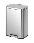 Madison Step Can with Liner – 50Liter / 13.2 Gallon – Stainless Steel