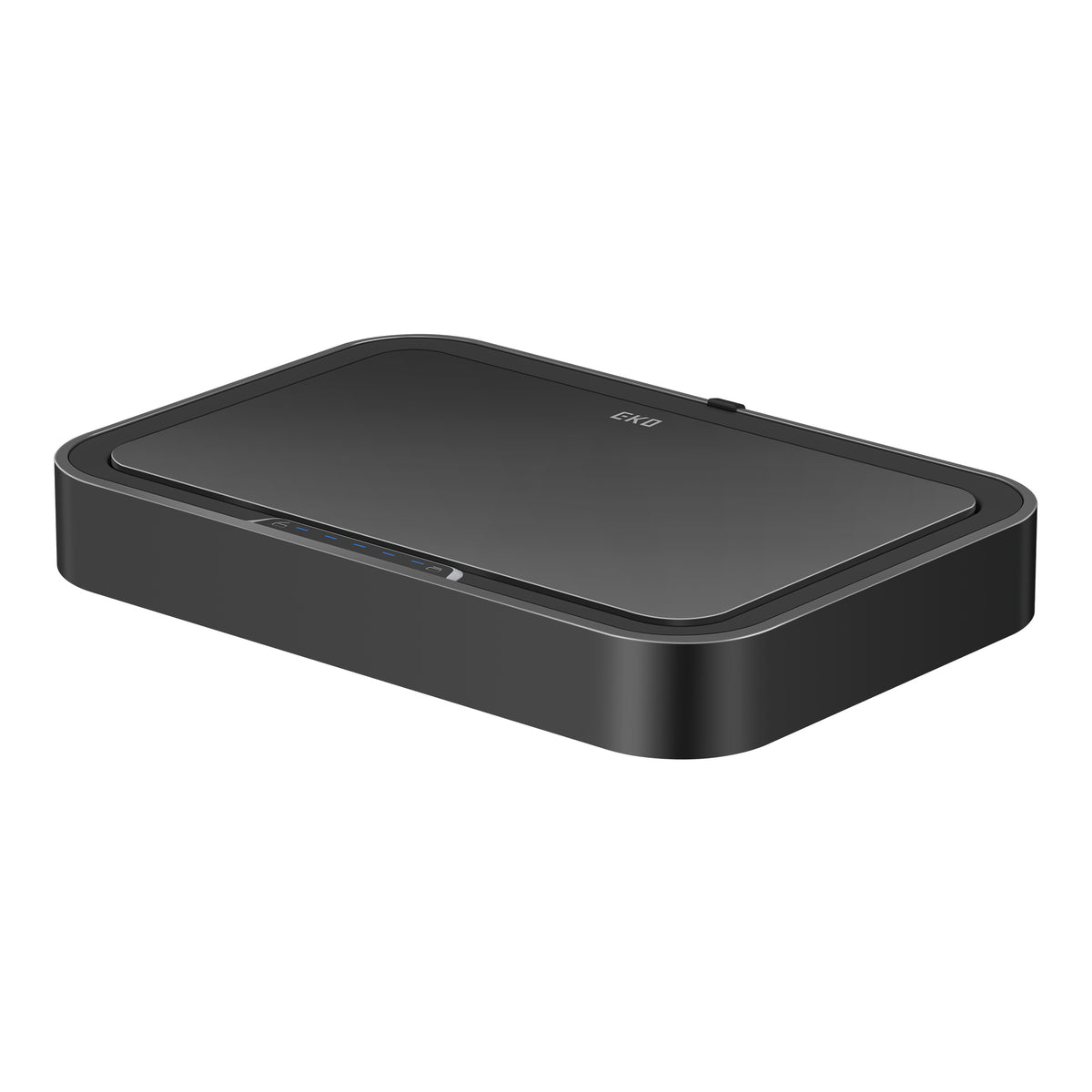 EKO Replacement Lid for EK9378P-50L- MBS Deluxe Mirage-T Sensor Can Matte Black.