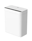 Brio 10L / 2.6 Gallon in White Compact Design Motion Sensor Trash Can