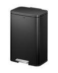 Madison Step Can with Liner – 50L / 13.2 Gal – Matte Black