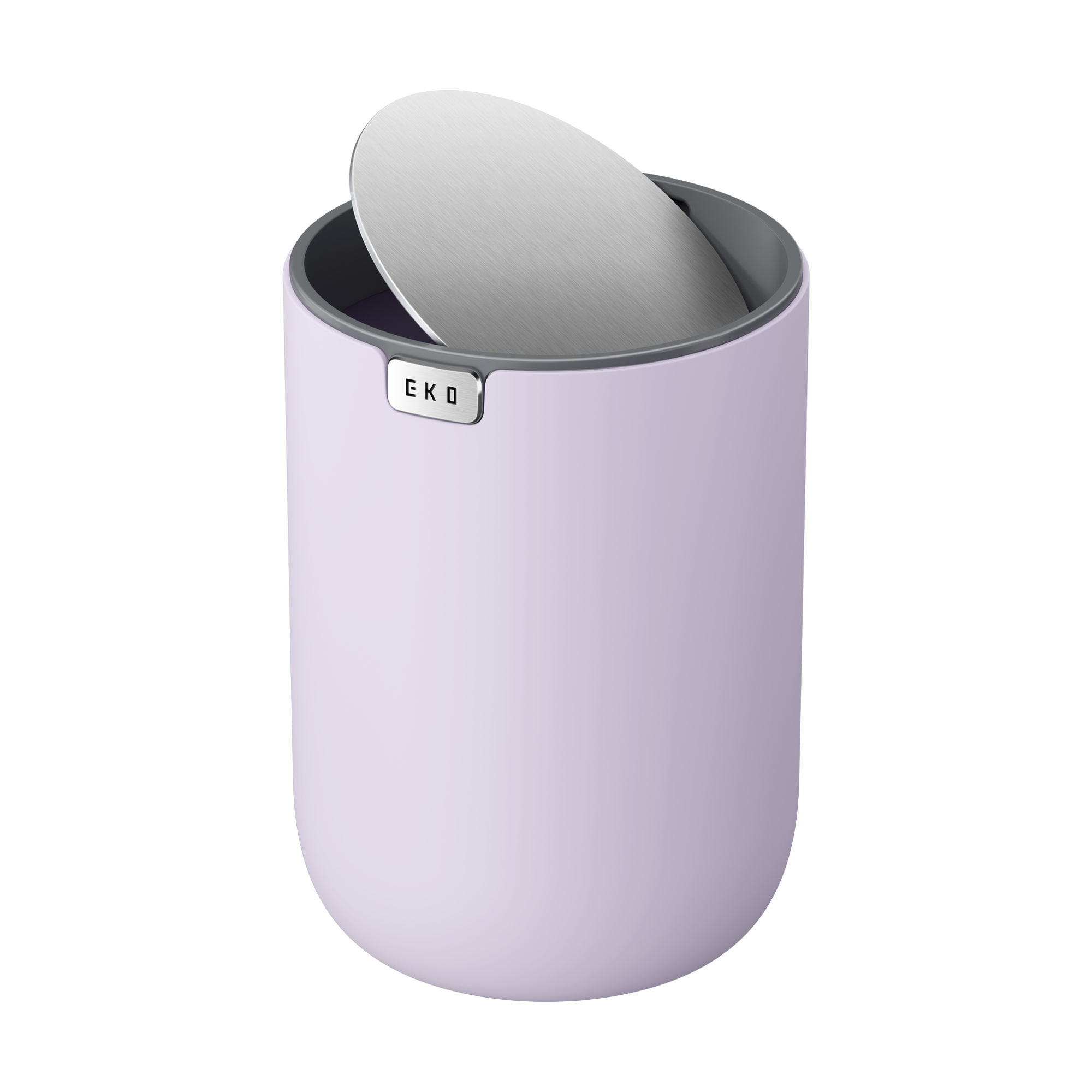 Fandy Table Bin with Swing-Top Lid - Lavender 1.5L / 0.4 Gal