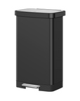 Hudson  75 Liter / 20 Gallon Step Can with Bag Compartment - Matte Black