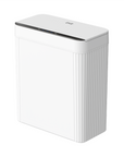 Brio 10L / 2.6 Gallon in White Compact Design Motion Sensor Trash Can