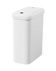 Morandi Slim Bathroom Trash Can - 10L /2.6 Gallon - White