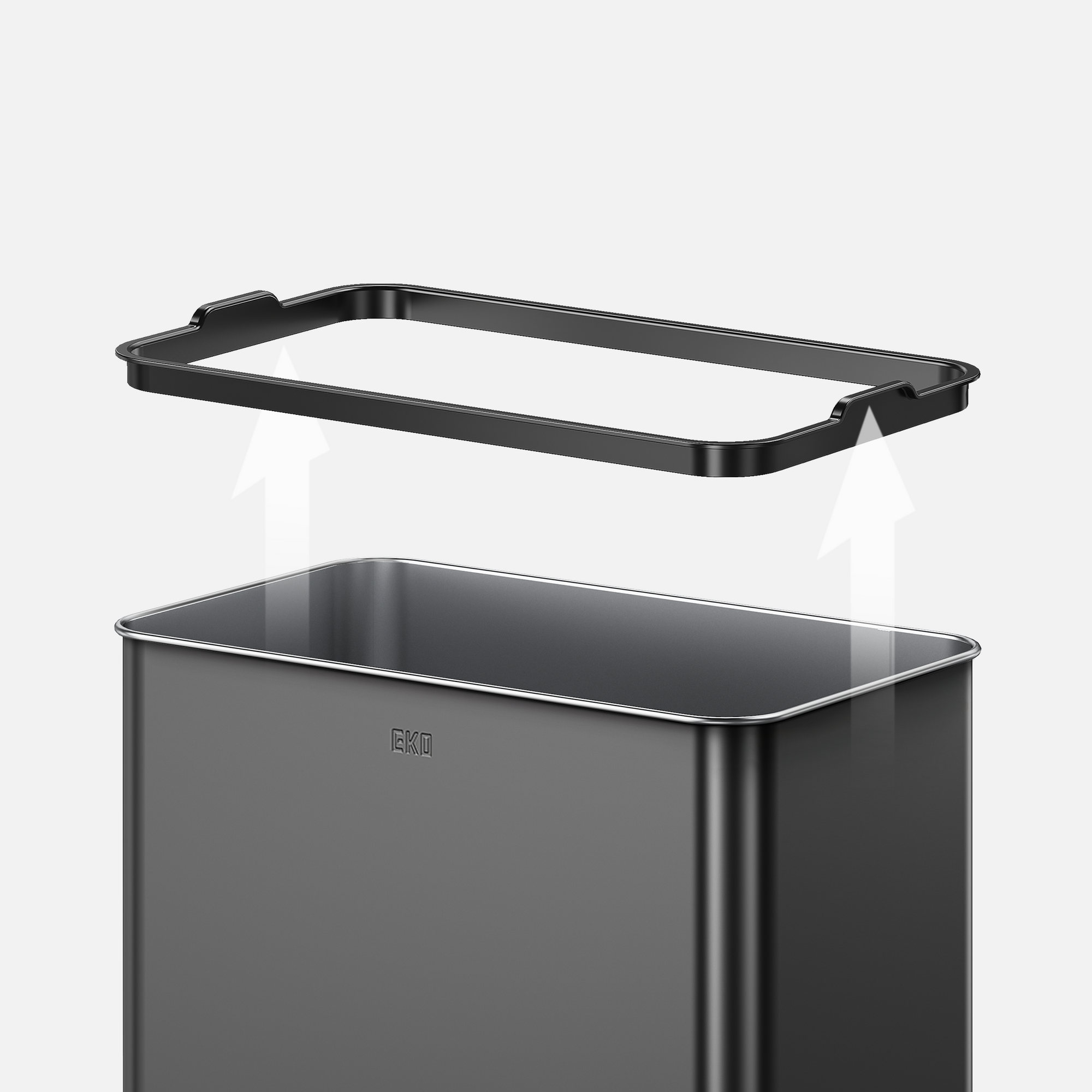 Change the Bag in Seconds - Step 2 - Lift out the liner ring.