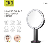 iMira Pro 8" Double Sided Sensor Mirror - Dark Grey 1X/5X
