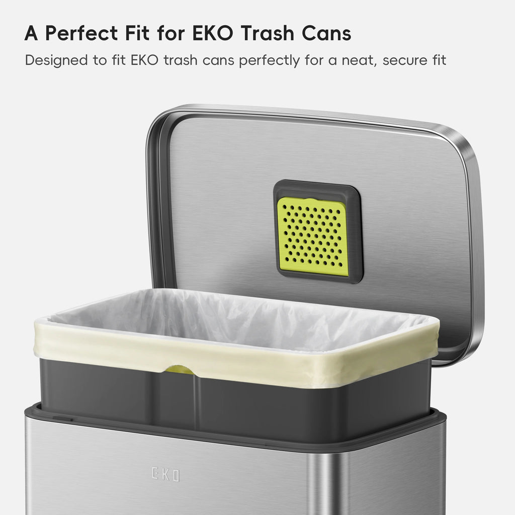 Code F Easy-Dispense Roll Trash Bags, 40-60 L / 10.6-15.9 Gal