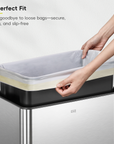 Code Z - 12.5 Gallon  Easy-Dispense Roll Trash Bag - 110 Count (40-60L)