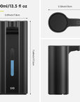 Aroma Pro 13.5 fl oz Touchless Automatic Liquid Soap Dispenser-Matte Black