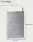 Microfiber Cleaning Mitt for Stainless Steel – Lint-Free Reusable Polishing Cloth & Cleaning Glove