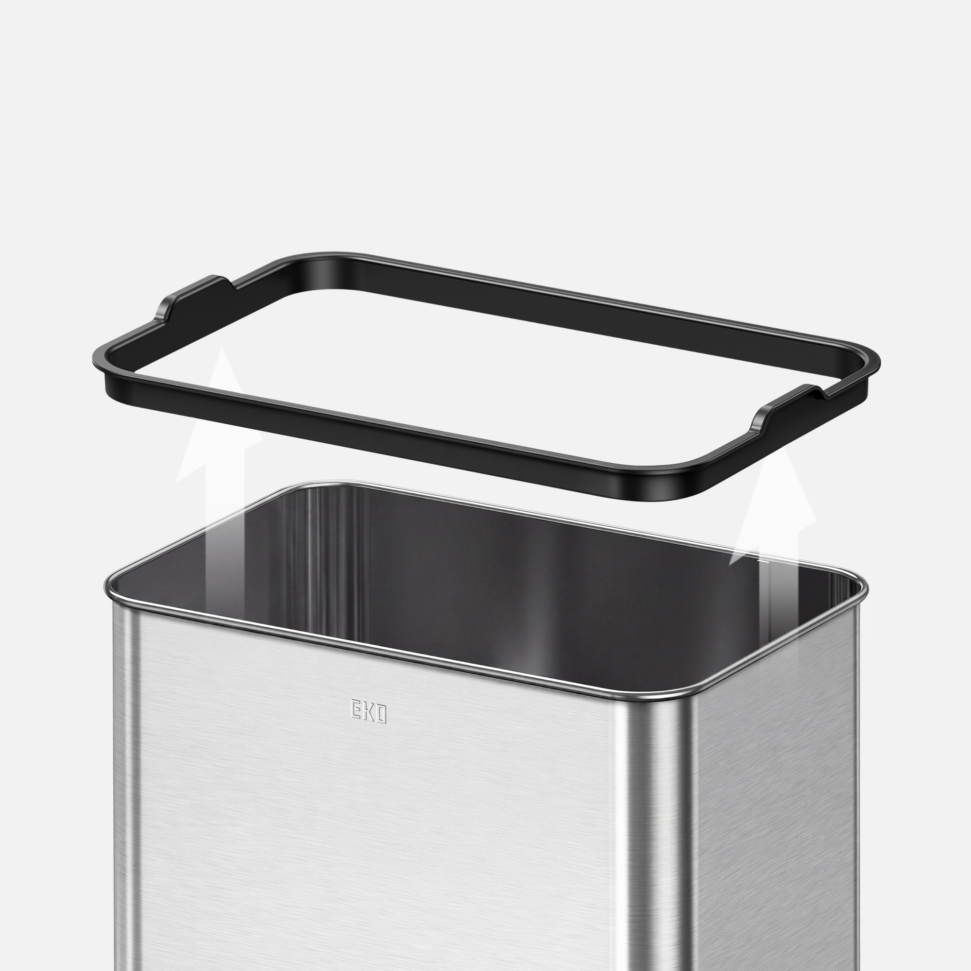 Change the Bag in Seconds - Step 2 - Lift out the liner ring.