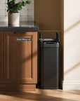 Phantom-T 50L / 13.2 Gal Sensor Can with Dual Wing Lid-Matte Black