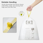 Code E Easy-Dispense Roll Trash Bags, 30.3 L / 8–9.5 Gal