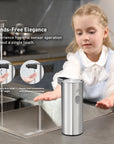 Deluxe Aroma Smart Liquid Soap Dispenser - Stainless Steel