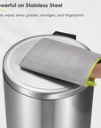 Microfiber Cleaning Mitt for Stainless Steel – Lint-Free Reusable Polishing Cloth & Cleaning Glove