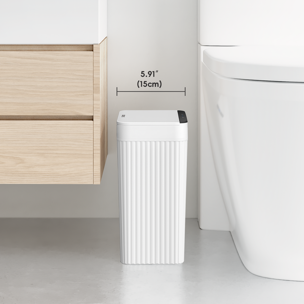 Brio Compact Motion Sensor Trash Can, 10 L