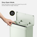 Brio Compact Motion Sensor Trash Can, 10 L