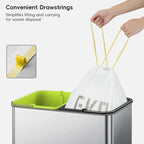 Code K Easy-Dispense Roll Trash Bags, 30-35 L / 7.9-9.3 Gal