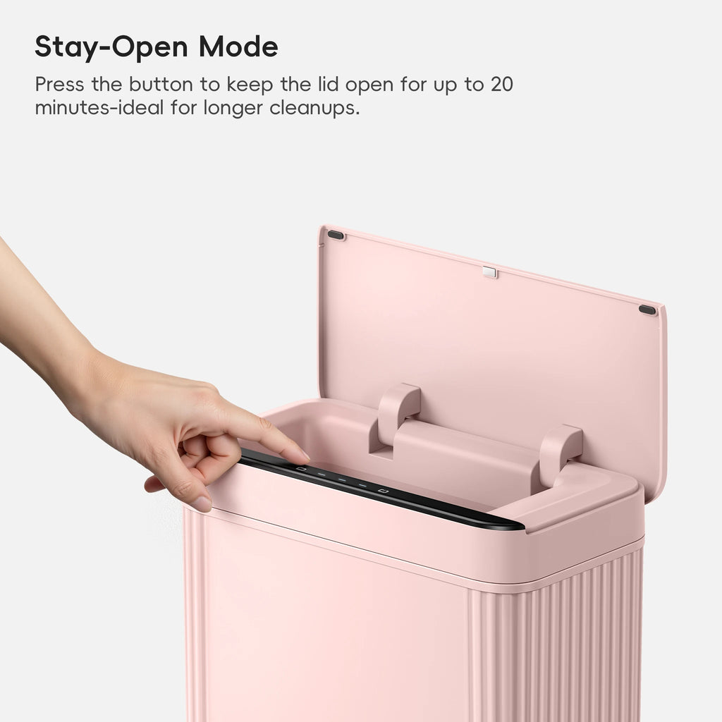 Brio Compact Motion Sensor Trash Can, 10 L