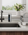 Aroma Pro 13.5 fl oz Touchless Automatic Liquid Soap Dispenser-Chrome Metallic