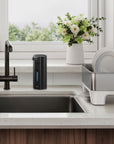 Aroma Pro 13.5 fl oz Touchless Automatic Liquid Soap Dispenser-Matte Black