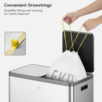 Code M Easy-Dispense Roll Trash Bags, 35-40 L / 9.3-10.6 Gal