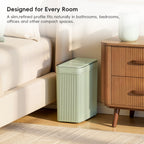 Brio Compact Motion Sensor Trash Can, 10 L