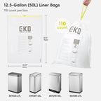 Code Z Easy-Dispense Roll Trash Bags, 40-60 L / 10.6-15.9 Gal