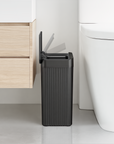 Brio 10L / 2.6 Gallon in Black Compact Design Motion Sensor Trash Can