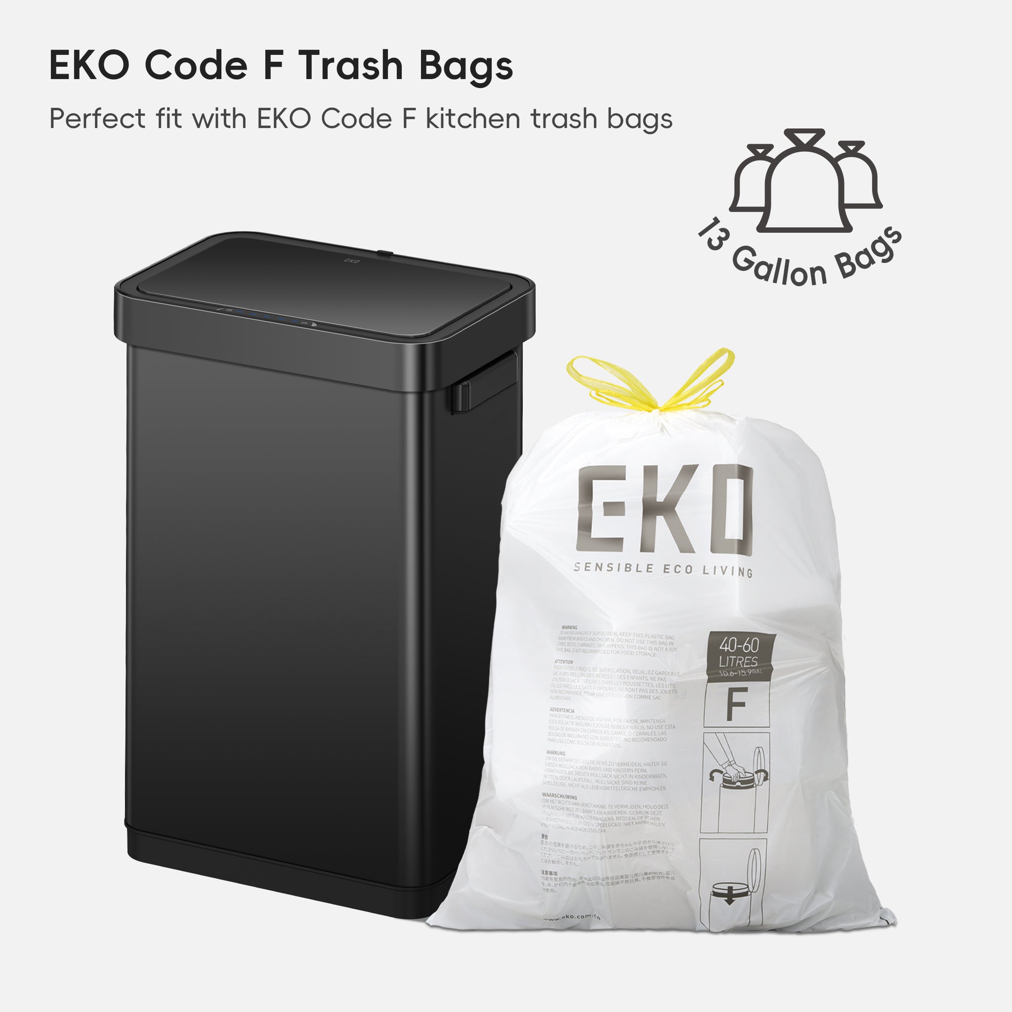 EKO Code F Trash Bags.