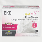 Code G Easy-Dispense Roll Trash Bags, 50-90 L / 13.2-23.8 Gal