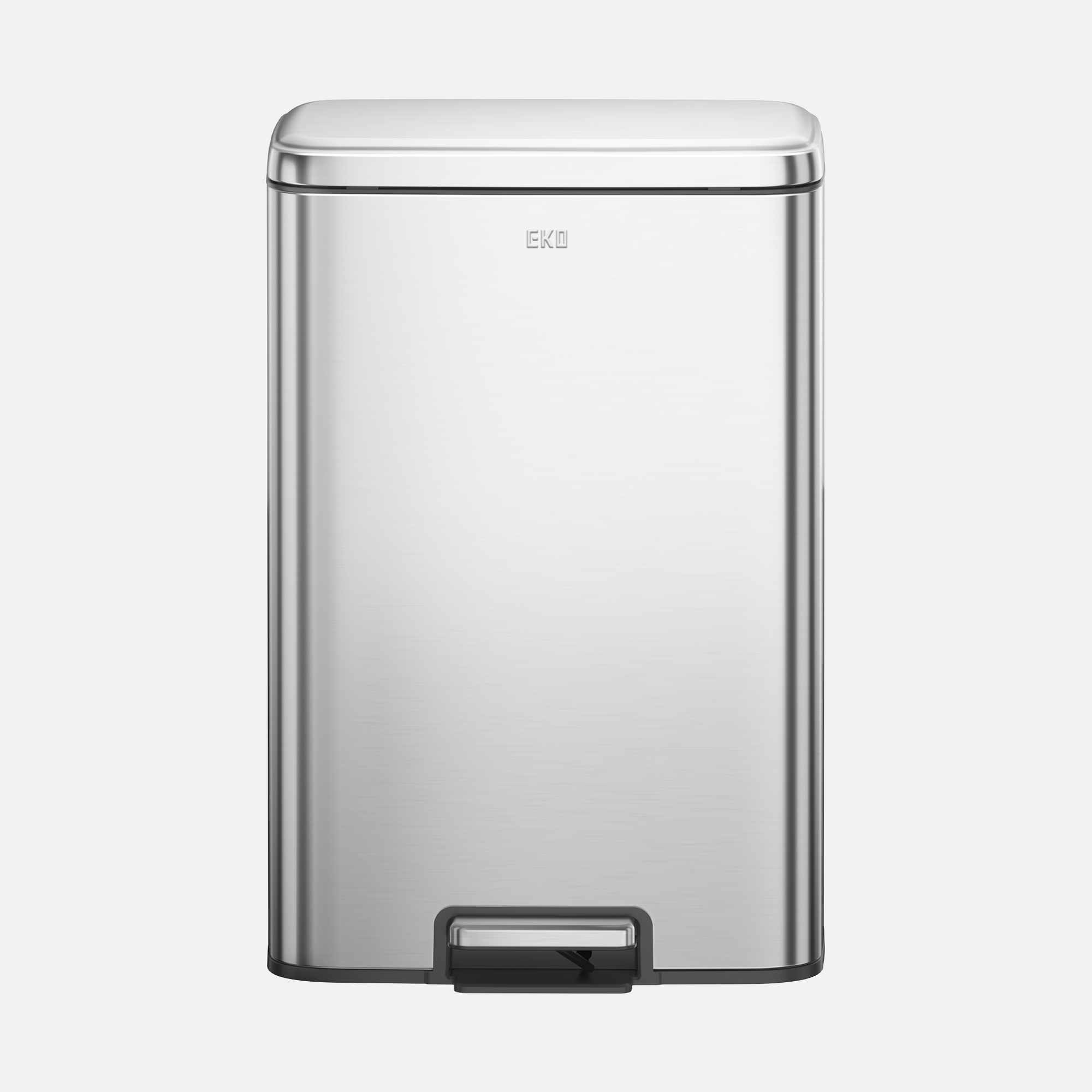 Maxwell Dual Compartment 20L+25L  Step Trash Can-Stainless Steel